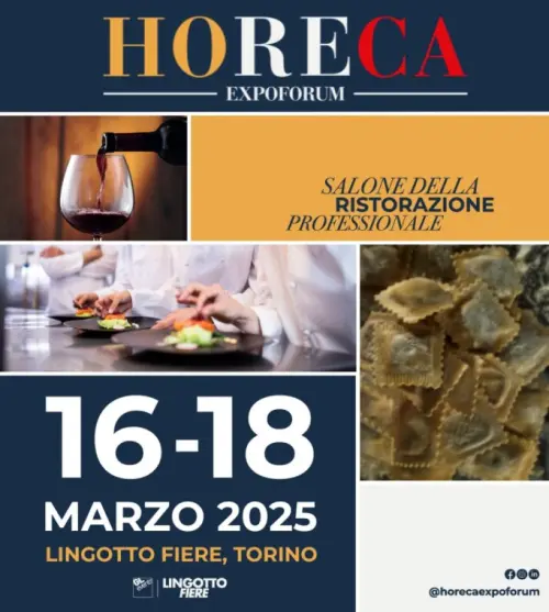 Horeca Expoforum 2026 torna a Torino: tre giorni dedicati all’ospitalità e alla ristorazione