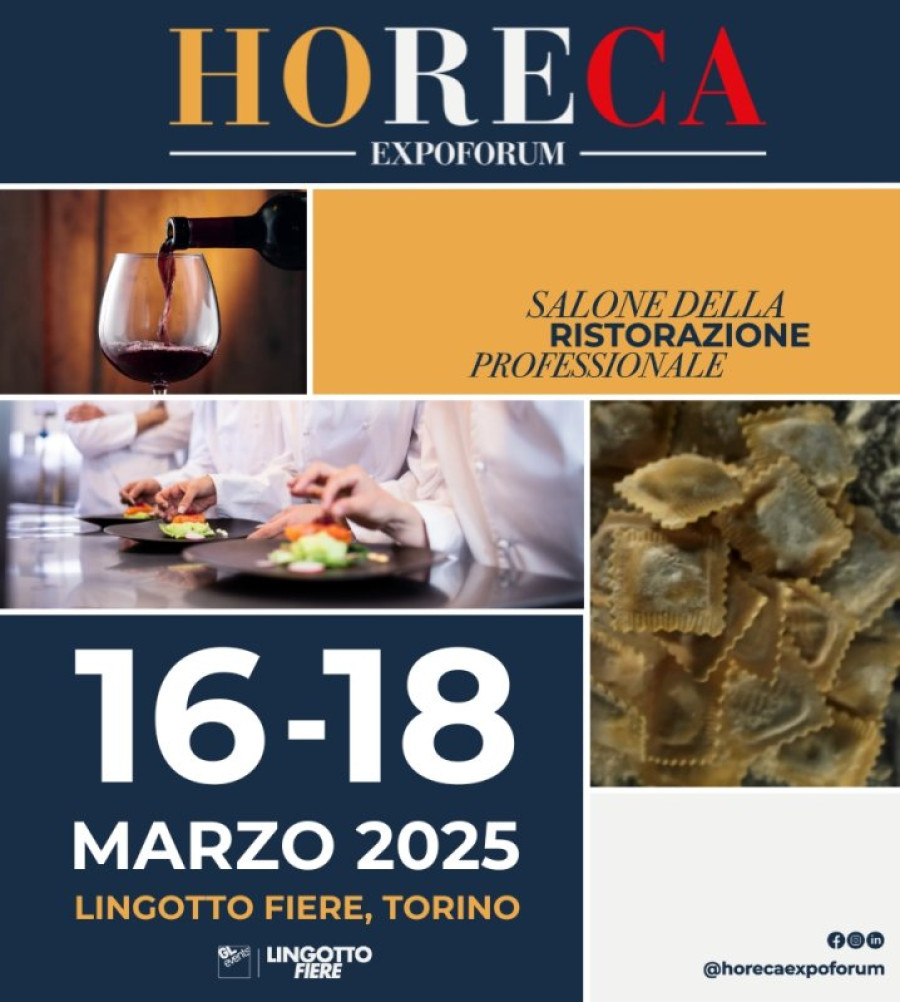 Horeca Expoforum 2026 torna a Torino: tre giorni dedicati all’ospitalità e alla ristorazione